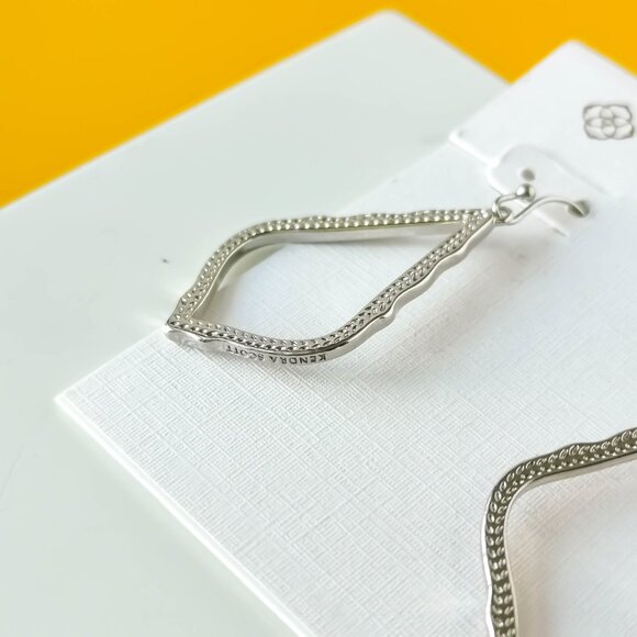 Sophia Silver Drop Earrings by Kendra Scott - Picture 2 of 3